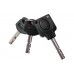 Road brake disc locks